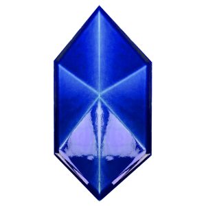 12,5x25 Kobalt Piramit Diamond Altıgen Çini