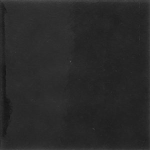 10x10 Cm Düz Siyah Çini Seramik Karo