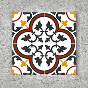20x20 YÇ-44 Desenli Yer Çinisi