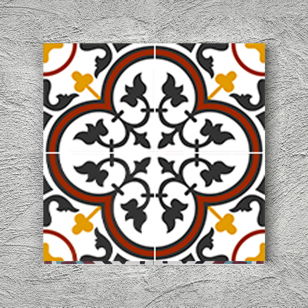 20x20 YÇ-44 Desenli Yer Çinisi