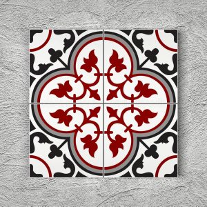 20x20 YÇ-43 Desenli Yer Çinisi