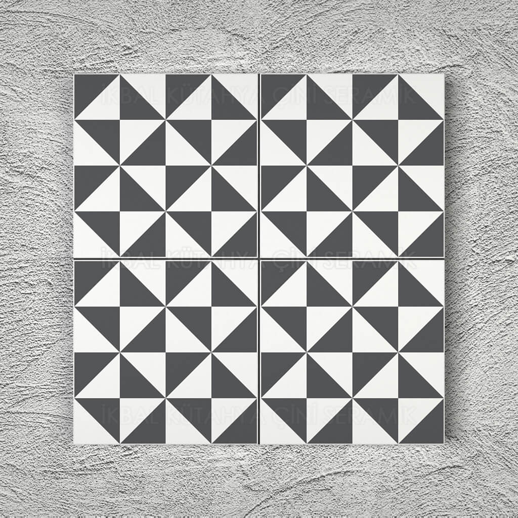 20x20 YC 73 Desenli Yer Çinisi