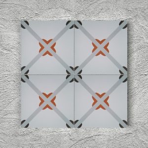 20x20 Papatya Porselen Yer Çinisi