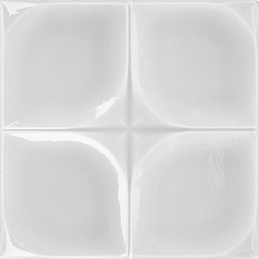 12,5x12,5 Cm Defakto Beyaz Model Çini Karo