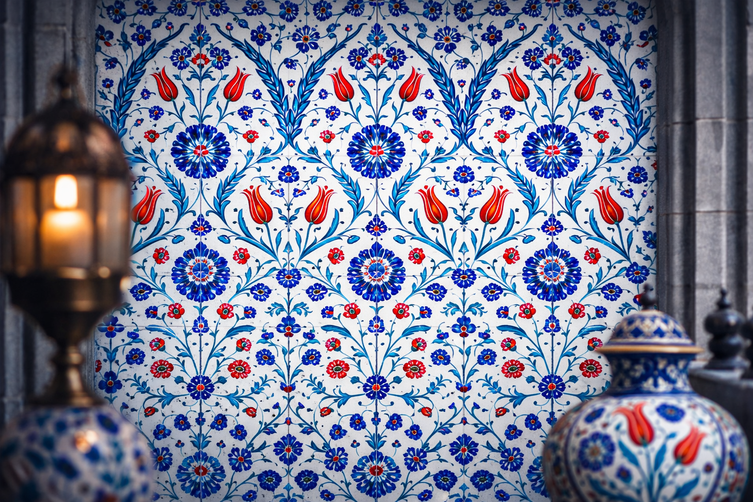 Geleneksel çini deseni