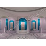 Türk Hamam Tasarımı 3D Rölyefli Karo Modeli