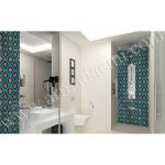 Yurt Banyo Tasarımı SP-43-B Çini Karo Mavi Hanedan