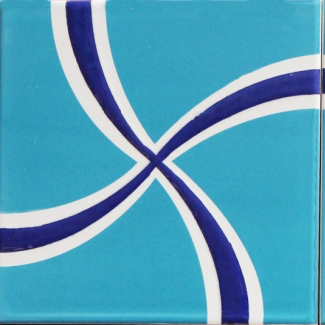 20x20 Cm SP 95 Modern Desen Kütahya Çini Karo
