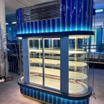 10X100 Bar Önü Petrol Mavisi Çini Seramik