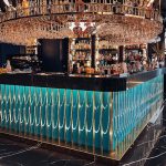10X100 Bar Önü Turkuaz Çini Seramik