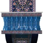 120X180 Sütunceli Cephe Cami Kürsüsü