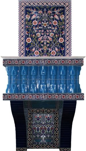 120X180 Sütunceli Cephe Cami Kürsüsü