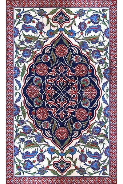 120x200 El yapımı Kütahya çini pano