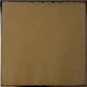 12,5x12,5 Cm Düz Bronz Kaplama Çini Seramik Karo