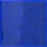 12,5x12,5 Cm Düz Kobalt Çini Seramik Karo