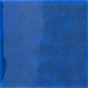 12,5x12,5 Cm Düz Petrol Mavisi Çini Seramik Karo