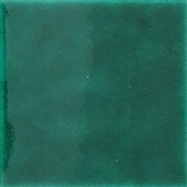 12,5x12,5 Cm Düz Yeşil Çini Seramik Karo