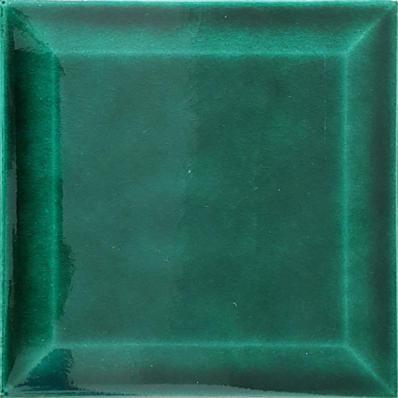 12,5x12,5 Cm Metro Yeşil Çini Seramik Karo