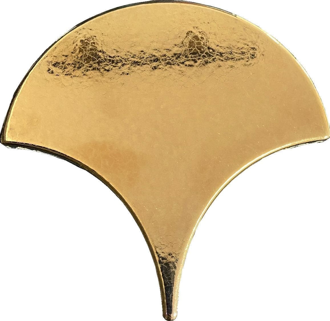 17x17 cm Bronz Balık Pulu Seramik