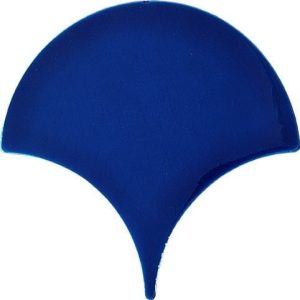 17x17 cm Kobalt Balık Pulu Seramik