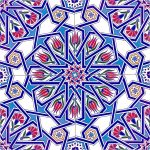 20x20 Cm Ac 17 Geometrik Desenli Çini Seramik Karo