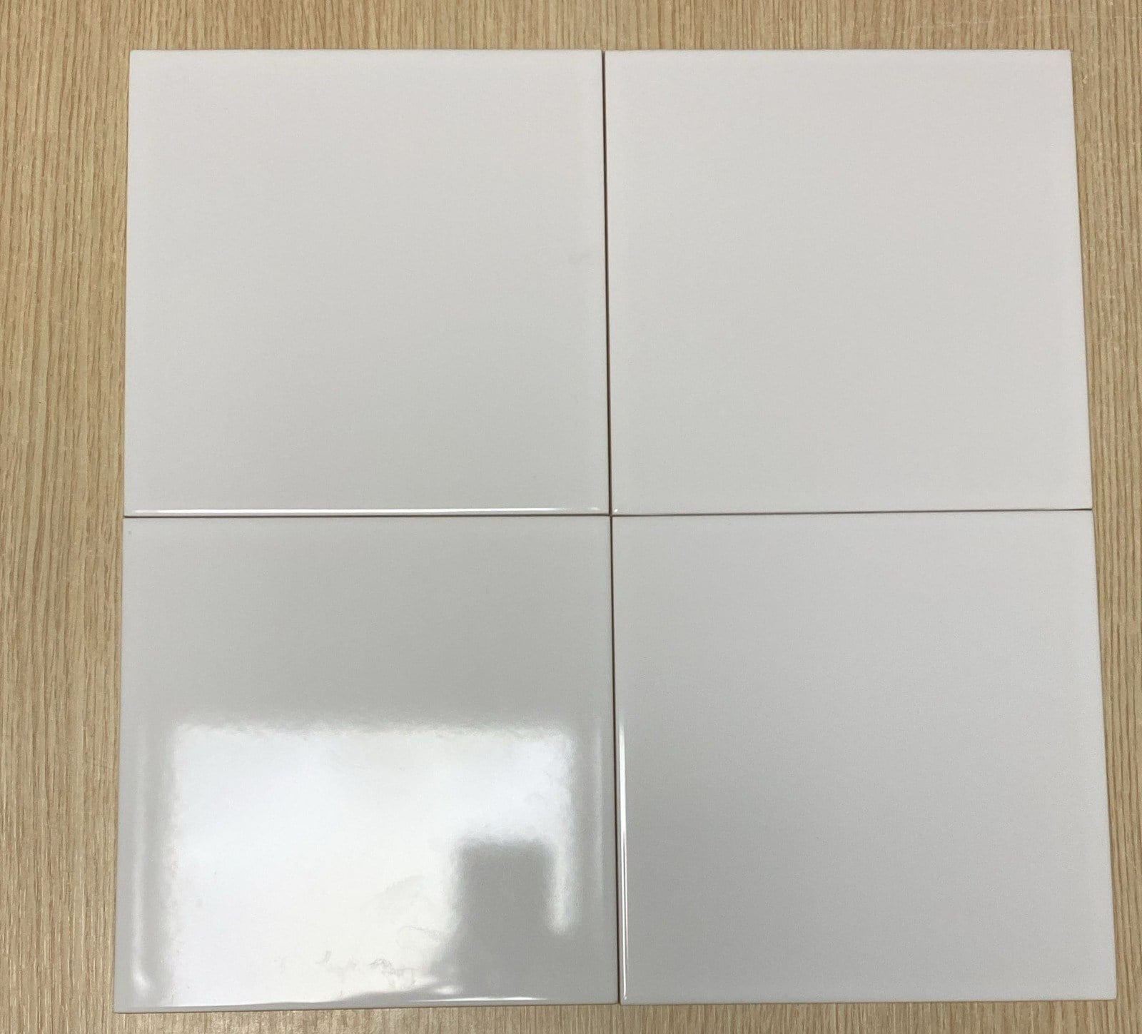 20x20 Cm Ac 26 Beyaz Desen Kütahya Çini Seramik Karo