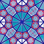 20x20 Cm AC 3  Geometrik Desen Çini Karo