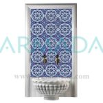 20x20 Cm Ac 92 Osmanlı Mavi Beyaz Kütahya Çini Karo