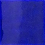 20x20 Cm Düz Kobalt Çini Seramik Karo