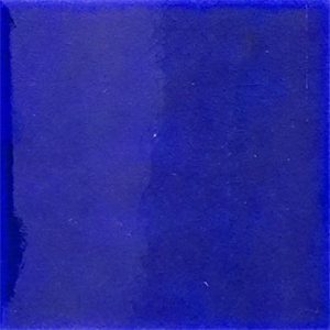 20x20 Cm Düz Kobalt Çini Seramik Karo