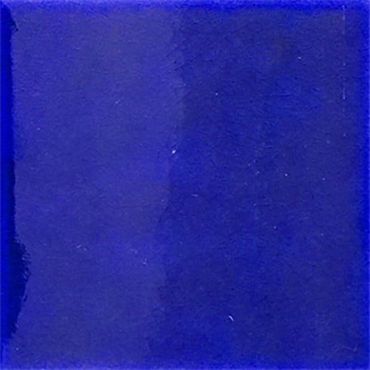 20x20 Cm Düz Kobalt Çini Seramik Karo