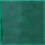 20x20 Cm Düz Yeşil Çini Seramik Karo