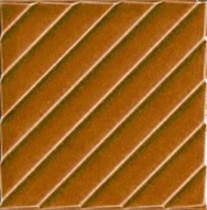 20x20 Cm Linea Karamel Modern Desenli Çini Seramik Karo