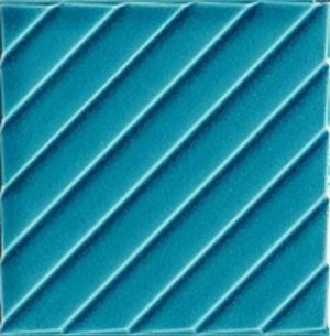 20x20 Cm Linea Turkuaz Modern Desenli Çini Seramik Karo