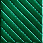 20x20 Cm Linea Yeşil Modern Desenli Çini Seramik Karo