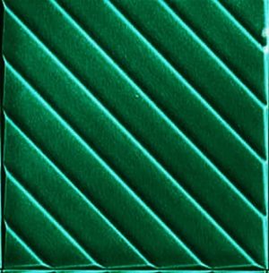 20x20 Cm Linea Yeşil Modern Desenli Çini Seramik Karo