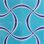 20x20 Cm SP 95 Modern Desen Kütahya Çini Karo