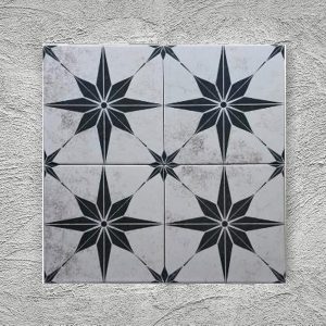 20x20 Cm YC1 Yıldız desen Yer Çinisi