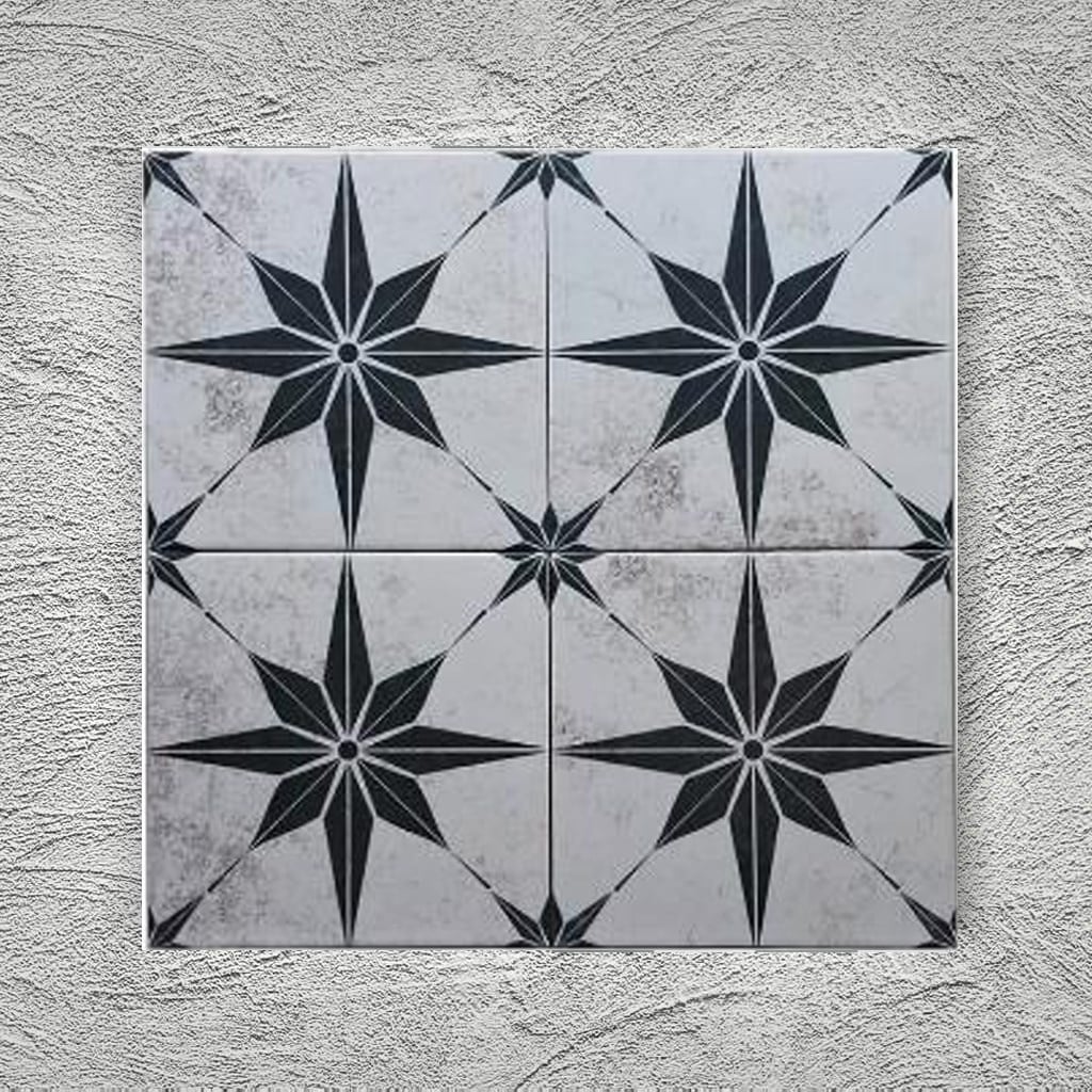20x20 Cm YC1 Yıldız desen Yer Çinisi