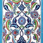 40x100 Cm ED 701 Rumi Eldekoru Çini Pano