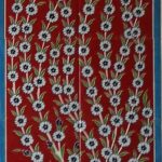 40x100 Cm ED 708 Hayat Ağacı Eldekoru Çini Pano