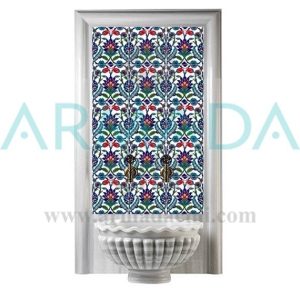 60x100 Cm Ac 19 Laleli Serigraf Türk Hamamı Pano