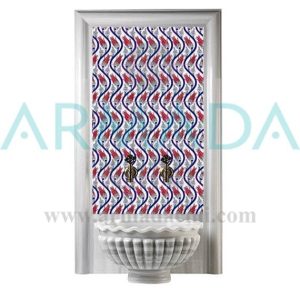 60x100 Cm Ac 20 Sarmaşık Serigraf Türk Hamamı Pano