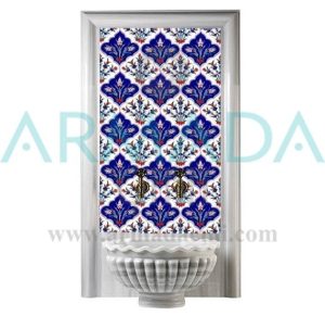 60x100 Cm Ac 45 İznik Serigraf Türk Hamamı Pano
