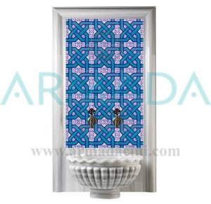 60x100 Cm Ac 6 Selçuklu Serigraf Türk Hamamı Pano