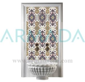 60x100 Cm SP 79 Osmanlı Serigraf Türk Hamamı Pano