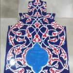 60X80 Eldekoru İznik Rumi Desenli çini pano