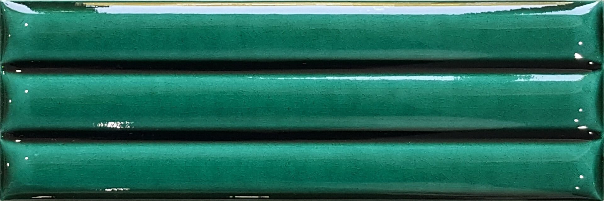 7x21 Cm Bambu Yeşil  Çini Seramik