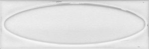 7x21 Cm Elips Beyaz  Çini Seramik