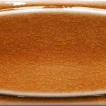 7x21 Cm Elips Karamel  Çini Seramik